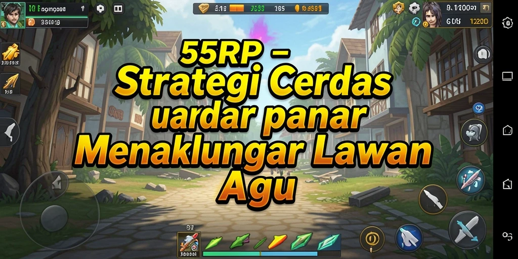 Tampilan gameplay menarik di 55RP menunjukkan strategi dan taktik yang mendalam.