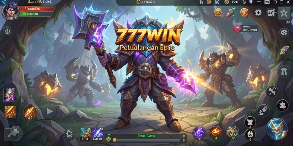 Tampilan gameplay dinamis dan memukau di dunia ARPG.