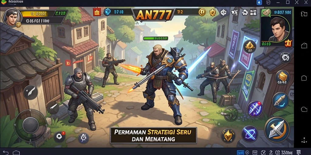 Tampilan gameplay AN777 yang menegangkan dan penuh strategi.