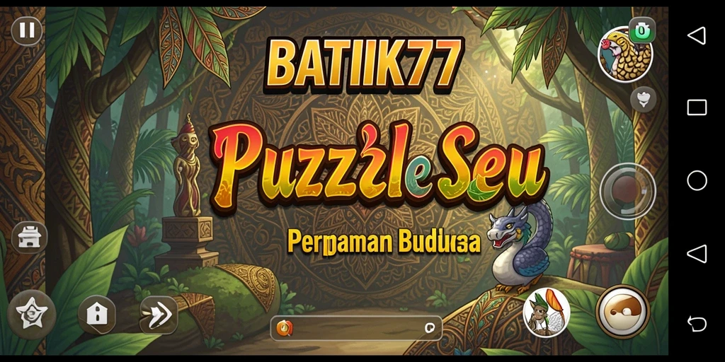 Screenshot dari gameplay <strong>BATIK77</strong> menampilkan tantangan puzzle yang seru dan menarik.