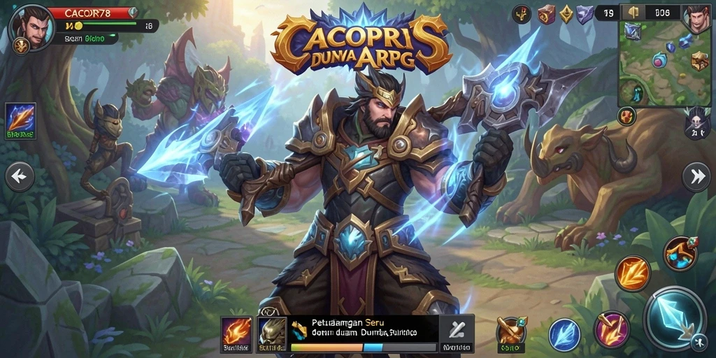Gameplay seru dan grafis menawan dalam CACOR78.