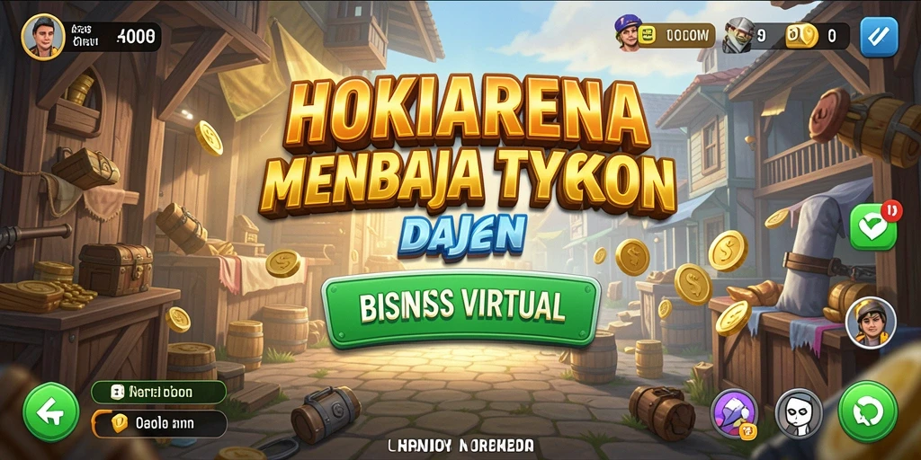 Tampilan gameplay HOKIARENA yang menarik dan penuh strategi Tycoon.