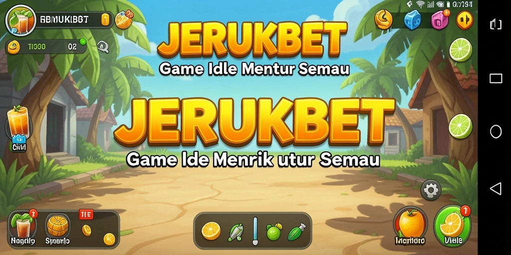 Screenshot JERUKBET menunjukkan gameplay santai dan menarik.