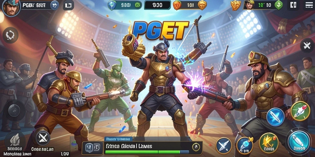 Tampilan gameplay PGBET yang menarik dengan aksi strategi mendebarkan.