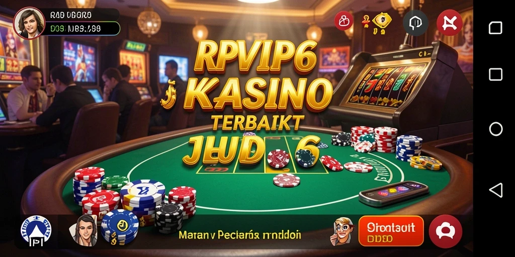 Tampilan screenshot RPVIP6 dengan gameplay Kasino yang menarik dan interaktif.